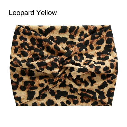 Extra Large Twisted Headband – Thick Wide Turban Hair Wrap for Women | Workout Yoga Fashion Hair Accessories