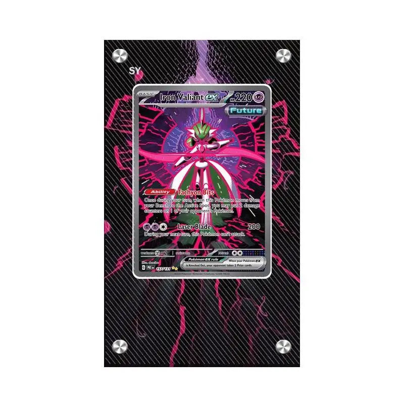 Présentoir en acrylique pour cartes Pokémon – Ronflex, Évoli, Mewtwo, Bulbizarre, Psykokwak et support de protection de style brique pour figurines