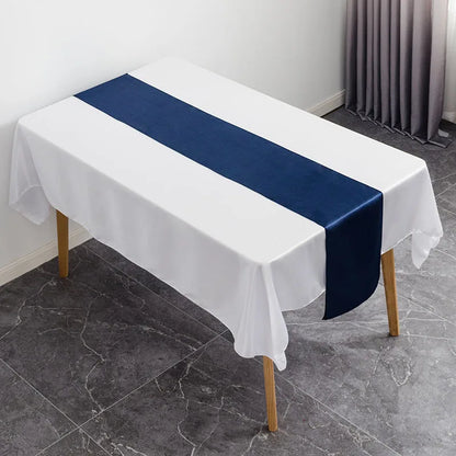 Luxury Satin Table Runner – Modern Elegant Pattern Table Decoration for Wedding, Birthday Party, Hotel, Banquet & Events