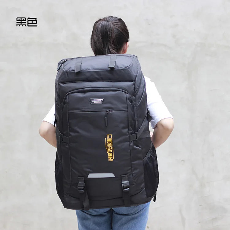 50L/80L Outdoor Hiking Backpack – Large-Capacity Travel Rucksack for Men & Women, Camping, Climbing, Trekking & Sports Adventure Bag