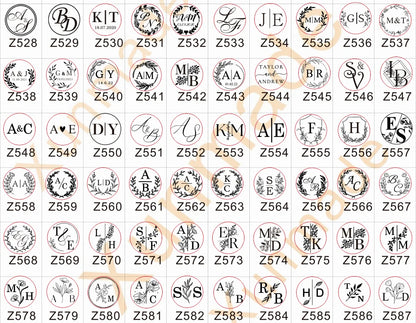 Custom Initials Embosser Stamp – Personalized Book & Wedding Embossing Seal for Address, Library & Gift Branding | Custom Paper Decor Accessory