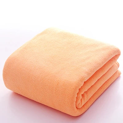 Toalla de baño de microfibra súper grande – Suave, de secado rápido, altamente absorbente para baño, deportes, viajes, playa y uso multiusos, toalla de ducha ligera resistente a la decoloración