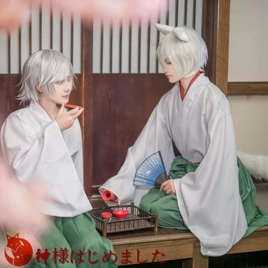 Kamisama Kiss (Kamisama Hajimemashita) Mizuki Cosplay Kimono Disfraz – Traje Unisex de Halloween
