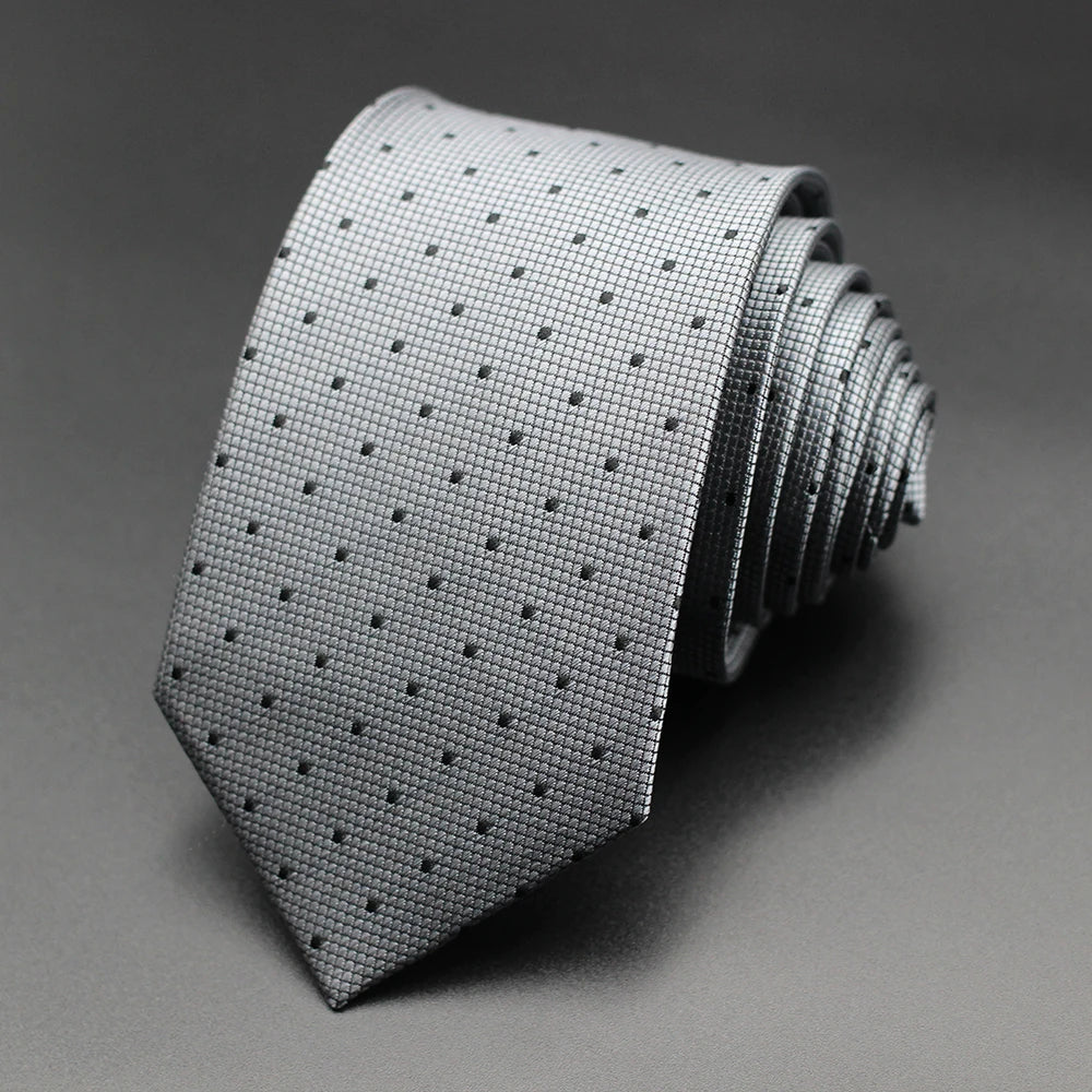 Corbata Floral de Puntos para Hombre – Corbata Casual de Moda Azul Roja Amarilla para Negocios, Bodas y Ocasiones Formales | Accesorio de Regalo