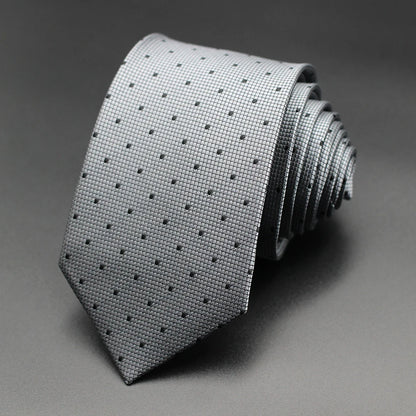 Corbata Floral de Puntos para Hombre – Corbata Casual de Moda Azul Roja Amarilla para Negocios, Bodas y Ocasiones Formales | Accesorio de Regalo