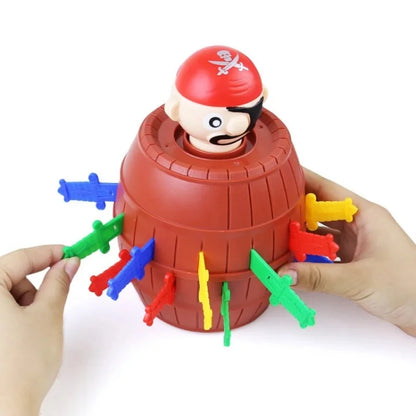 Juego de Mesa Pirata – Juego Interactivo Familiar Piratas Saltarines, Juguete Divertido de Estrategia, Juego de Fiesta de Desafío de Suerte para Niños y Niñas, Regalo para Reuniones entre Padres e Hijos