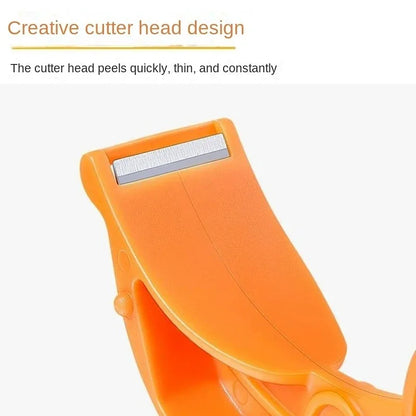 Stainless Steel Fruit & Vegetable Peeler – Portable Manual Apple, Kiwi, Orange & Potato Peeling Tool, Multi-Purpose Kitchen Gadget