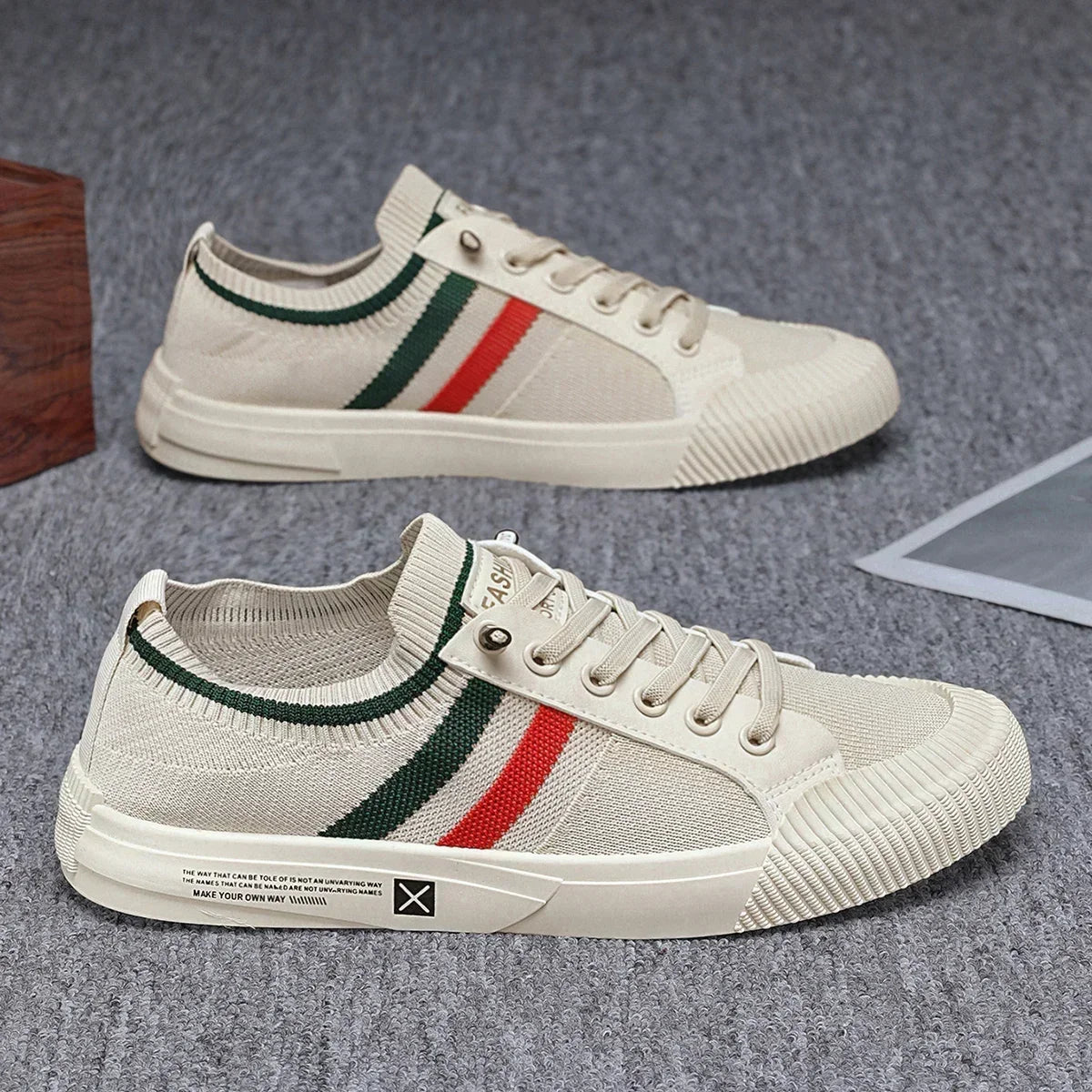 Chaussures de Sport Décontractées pour Hommes – Baskets Légères pour la Conduite, Chaussures de Marche Confortables pour les Trajets Quotidens, Grande Taille 45-48