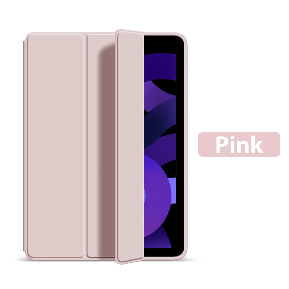 Funda protectora para iPad con soporte para iPad A16 de 11.ª generación, 10.ª generación, iPad Pro 11/13 M4 y M5, Pro 12.9, iPad Air 11 M3 (2025), Air 4/5 y iPad 7.ª/8.ª/9.ª 10.2
