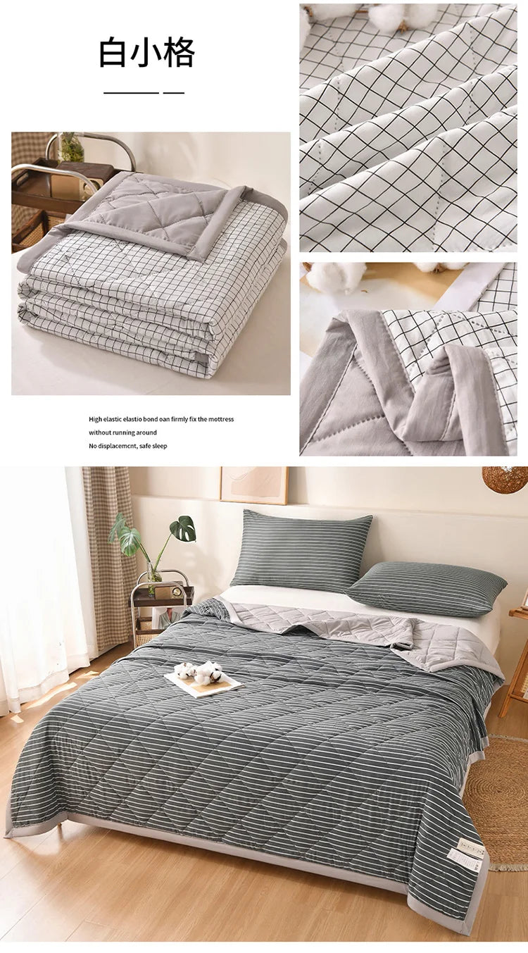 Edredón Ligero de Verano – Suave Manta Acolchada para Todas las Estaciones para Ropa de Cama Transpirable