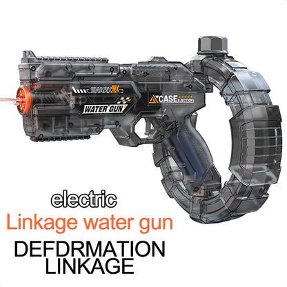 Electric Water Gun Blaster – Powerful Automatic Squirt Toy for Adults, Kids, Beach & Summer Outdoor Fun