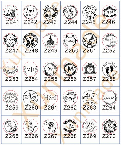 Custom Initials Embosser Stamp – Personalized Book & Wedding Embossing Seal for Address, Library & Gift Branding | Custom Paper Decor Accessory