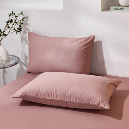Funda de almohada de algodón premium – Funda de almohada de algodón peinado suave y transpirable para un sueño cómodo