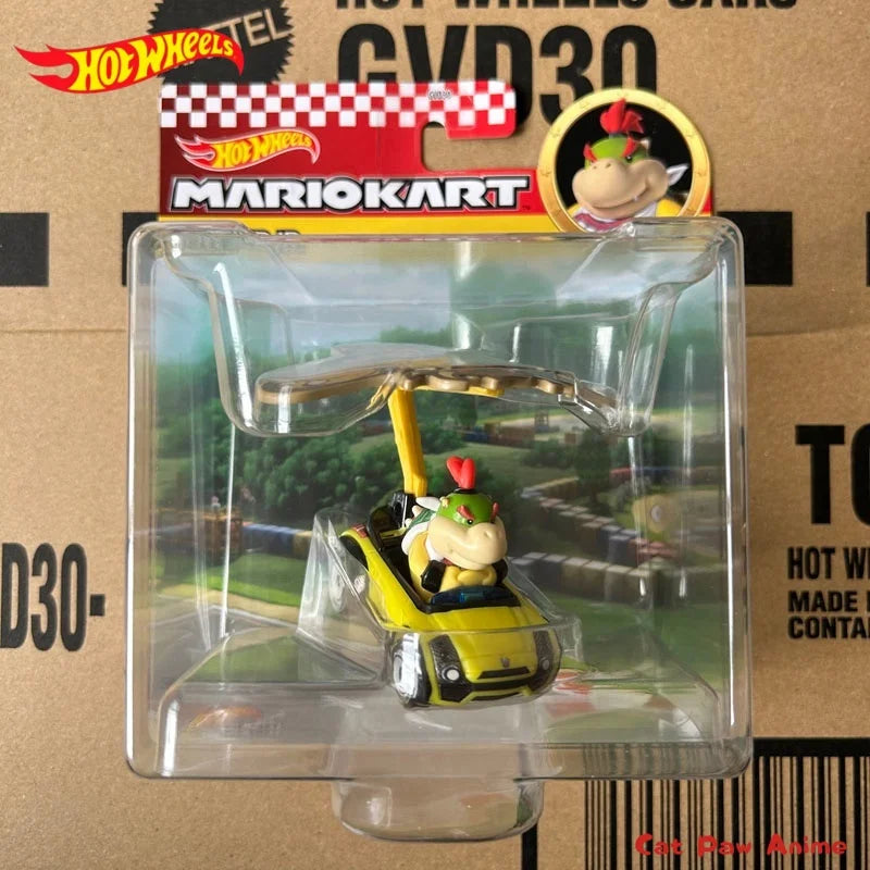 Hot Wheels Mario Kart Moto volante Personnage-véhicule – GVD30 Véhicule de collection pour enfants et collectionneurs