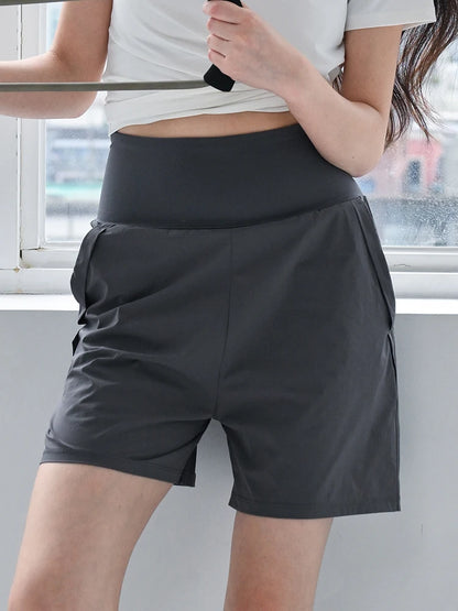 2025 Women's High-Waist A-Line Capri Shorts – Loose-Fit Wide-Leg Summer Casual Pants, Lightweight Comfortable Women's Bottoms