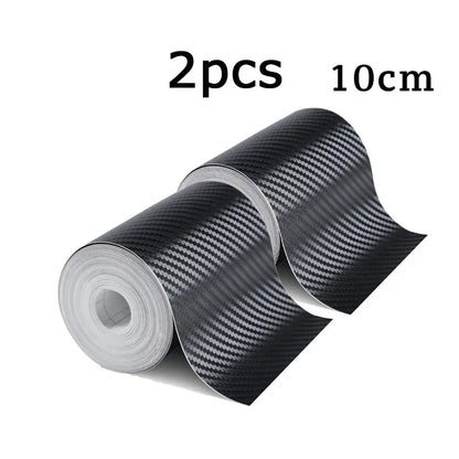 Cinta protectora de nanofibra de carbono 1-5M – Tira de película impermeable autoadhesiva para protección de puertas de coche, espejos, parachoques y bordes
