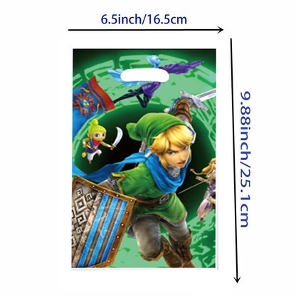 The Legend of Zelda Birthday Party Decorations Disposable Tableware Set – Cups, Plates & Napkins for Kids Birthday Party Supplies & Baby Shower Toys