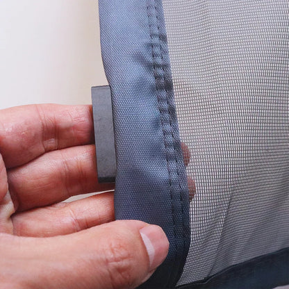 Mosquitera magnética a medida para puerta – Cortina de malla antinsectos con cierre automático