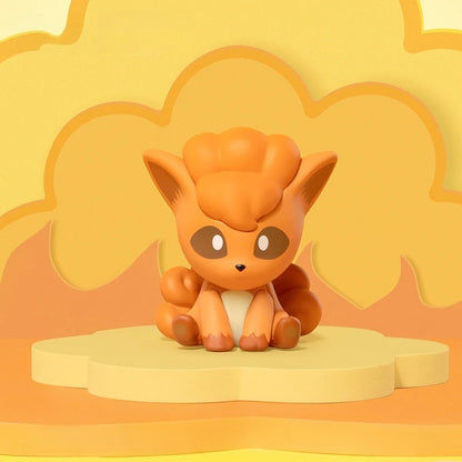 Pokémon Anime Poké Ball Action Figures – Mini Dolls (Dragonite, Sylveon, Gengar, Vulpix) Genuine Original Model Ornament Toy Gift