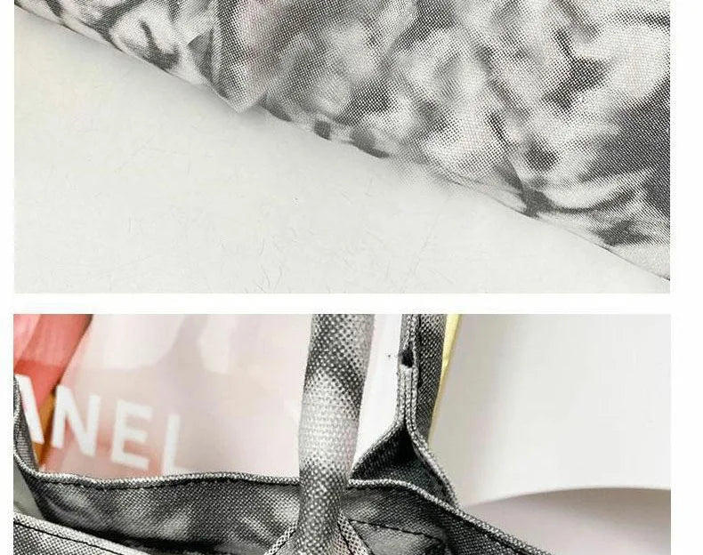 Bolso de yoga unisex de lona de gran capacidad – Bolso de hombro ecológico, Bolso de mano de estilo urbano para gimnasio, fitness, compras, viajes y uso diario