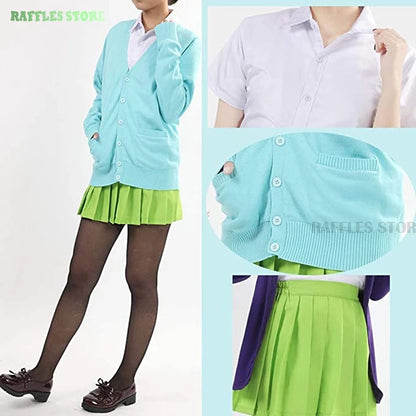 The Quintessential Quintuplets Cosplay Costume & Wig Set – School Uniform Collection