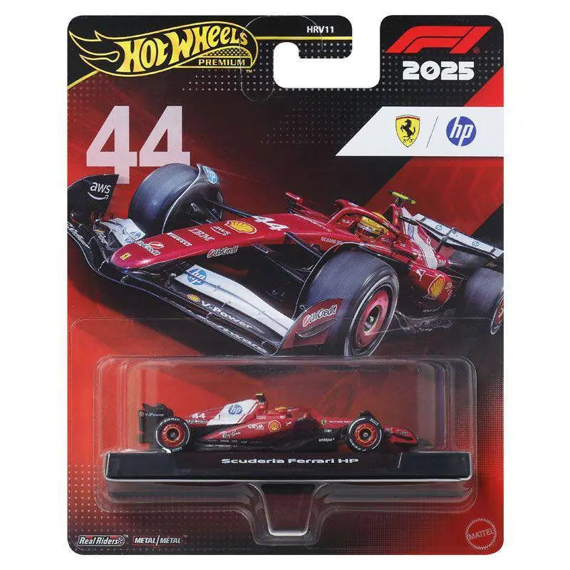 Hot Wheels Premium Gold Label HRV11 F1 – 1:64 Scale Formula Racing Diecast Model Car with Team Livery, Collectible Vehicle & Gift