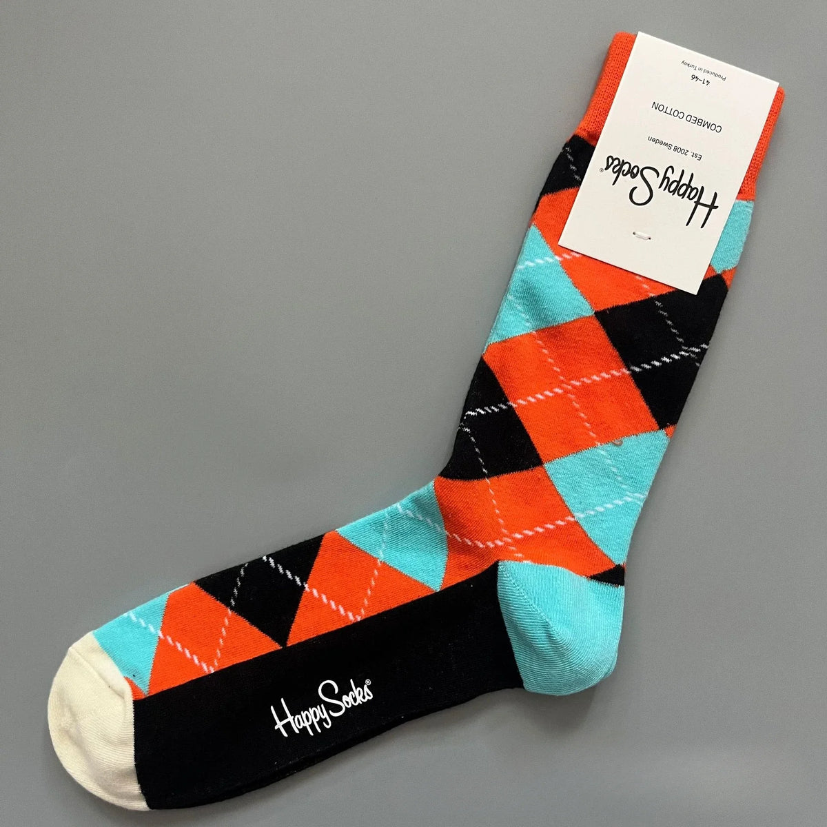 Men’s Classic Crew Socks – Cotton Everyday Socks, Sizes 7–11 UK (41–46 EU)