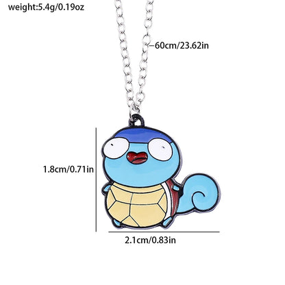 Pokémon Metal Figure Toy – Pikachu, Squirtle, Psyduck & Charmander Collectible Gift