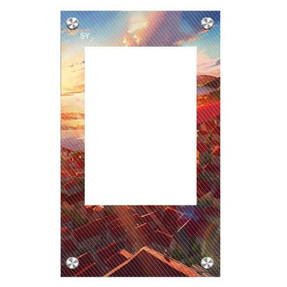 Présentoir pour cartes à collectionner Pokémon PSA, en acrylique, avec illustrations étendues – Latios, Latias, Mew, Évoli et Pikachu