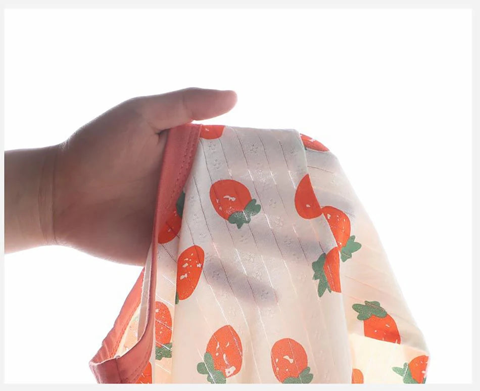Conjunto de Pijama de Algodón para Niños – Pijama de Manga Larga y Pantalones para Verano en Casa y Habitaciones con Aire Acondicionado