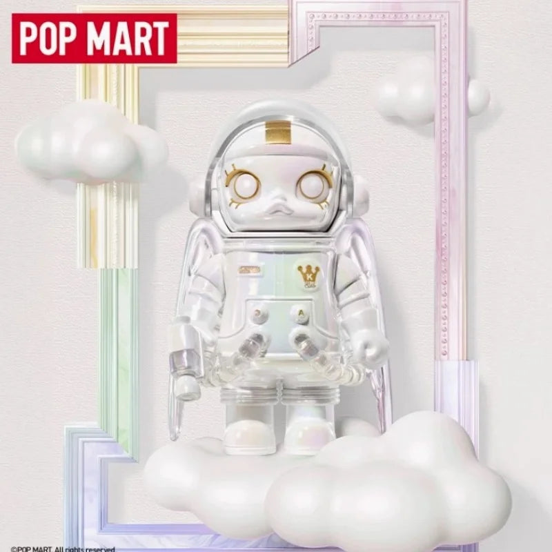 POP MART MEGA Space Molly 100% – Série 4e anniversaire – Boîte Mystère Figurines de Collection
