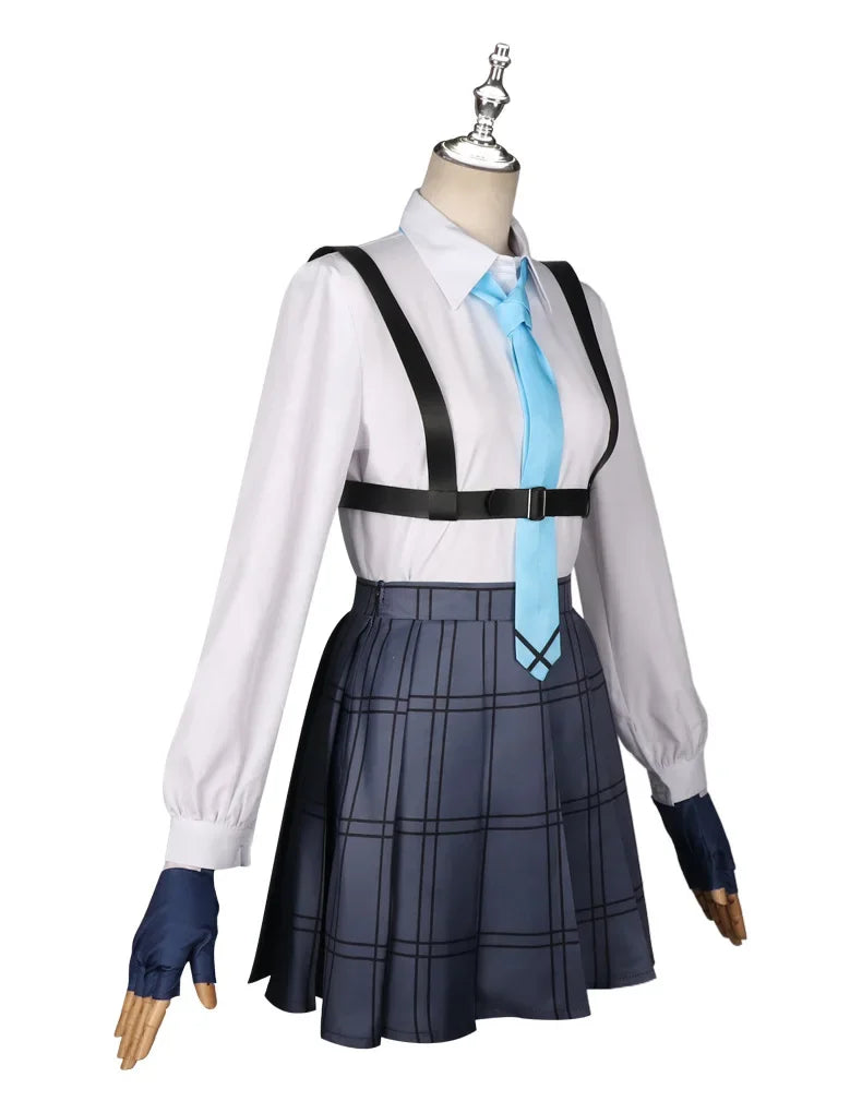 Blue Archive Takanashi Hoshino Cosplay Costume – Full Set with Wig | Anime Game Role Play Outfit