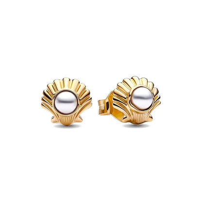 Juego de pendientes de tuerca de plata de ley 925 con hoja cuadrada, sol y luna para mujer, exquisito regalo de joyería europea