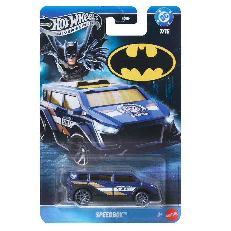 Hot Wheels Batman Series 1966 Classic Batmobile – 1:64 Scale Die-Cast Alloy Car, Batwing Collectible Toy Vehicle & Gift
