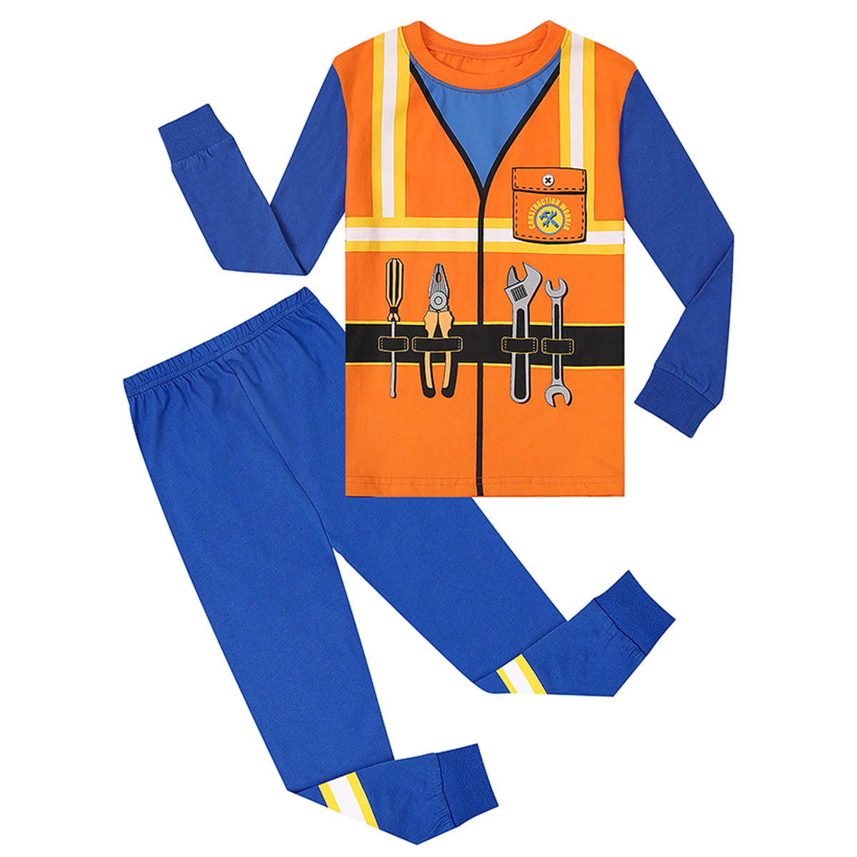 Boys Firefighter & Police Costume Set – Kids Carnival Cosplay Role-Play Outfit for Parties, Dress-Up & Fun Events