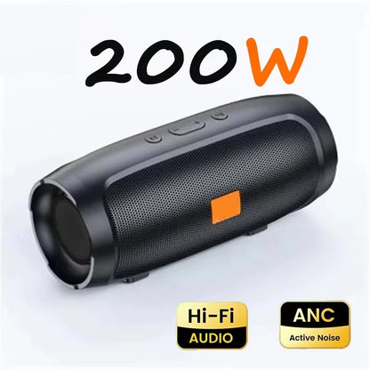 Lenovo TF USB FM Bluetooth 5.4 Speaker – Portable Wireless Stereo Speaker with Dual Drivers, Subwoofer & Voice Broadcast