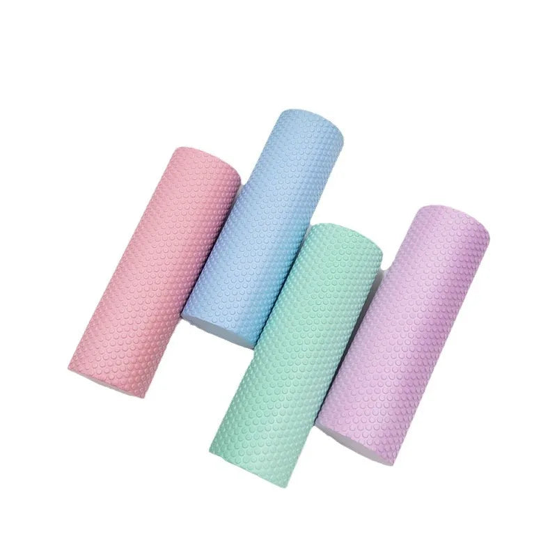 Rouleau de massage en mousse EVA haute densité pour yoga – Rouleau musculaire 30CM pour Pilates, yoga, récupération physique et exercices de gymnastique à domicile