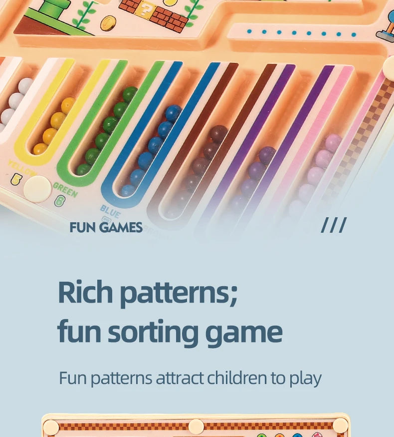 Labyrinthe Magnétique – Jeu Éducatif Avancé pour Enfants, Activité d'Apprentissage des Mathématiques et de Développement Cognitif, Entraînement de l'Intelligence Visuelle, Casse-tête Manuel