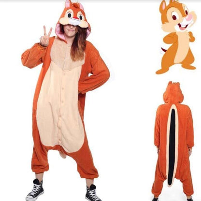 Cute Pig Animal Pajamas Onesie – Kawaii Cartoon Hoodie Jumpsuit, Soft Warm Cosplay Sleepwear for Home, Lounging & Parties