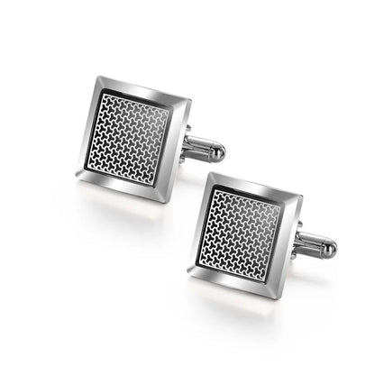 Luxury Copper Cufflinks for Men – Round & Square Shirt Cuff Links for Wedding, Business & Formal Wear | Men's Fashion Accessories Gift