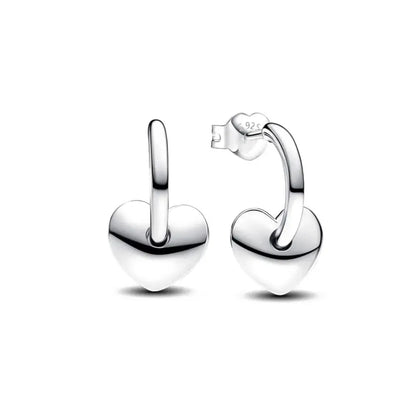 Juego de pendientes de tuerca de plata de ley 925 con hoja cuadrada, sol y luna para mujer, exquisito regalo de joyería europea