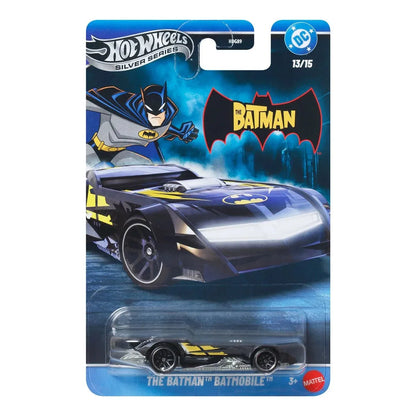 Hot Wheels Batman Series 1966 Classic Batmobile – 1:64 Scale Die-Cast Alloy Car, Batwing Collectible Toy Vehicle & Gift