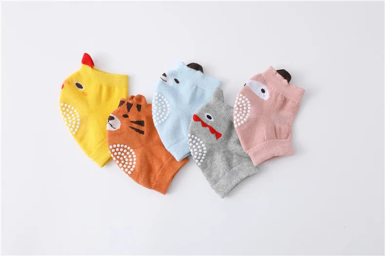 Rodilleras Antideslizantes para Bebés – Protectores de Algodón para Gatear de 0 a 3 Años, Mangas Acolchadas para Codos de Recién Nacidos, Rodilleras para Niños y Niñas, Accesorios Suaves de Protección para Gatear