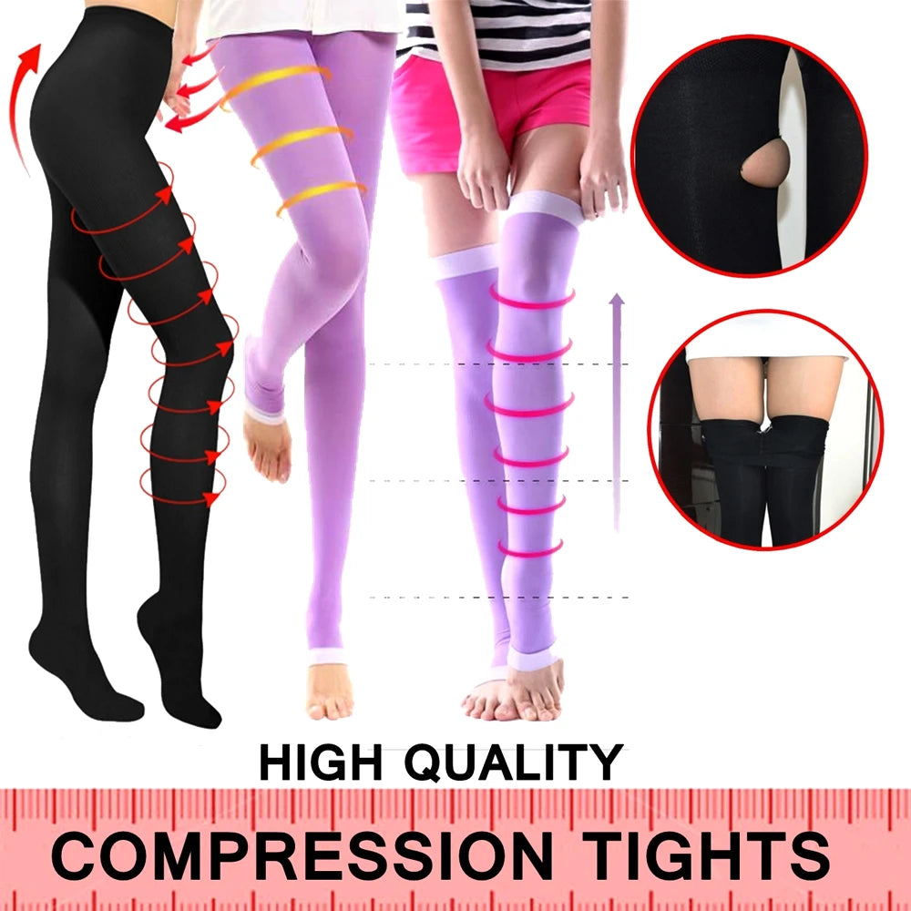 Open Toe Compression Socks – Calf Support Sleeves for Men & Women (Running, Cycling & Sports Recovery)