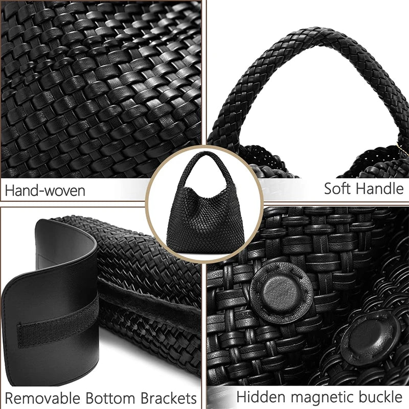 Bolso de mano de mujer de piel suave, grande, para la playa, el hombro, el trabajo, los viajes, las compras y la moda cotidiana