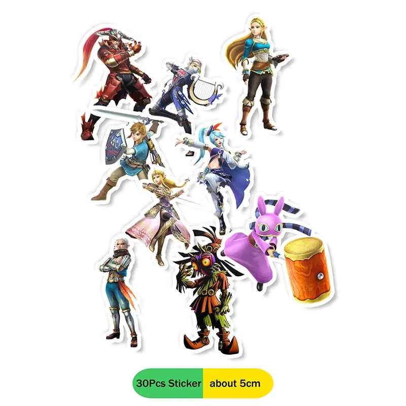The Legend of Zelda Party Decorations Set – Disposable Tableware Birthday Party Supplies for Kids, Boys, Baby Shower & Gift Toys