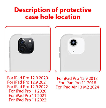 Funda protectora para iPad con soporte para iPad A16 de 11.ª generación, 10.ª generación, iPad Pro 11/13 M4 y M5, Pro 12.9, iPad Air 11 M3 (2025), Air 4/5 y iPad 7.ª/8.ª/9.ª 10.2