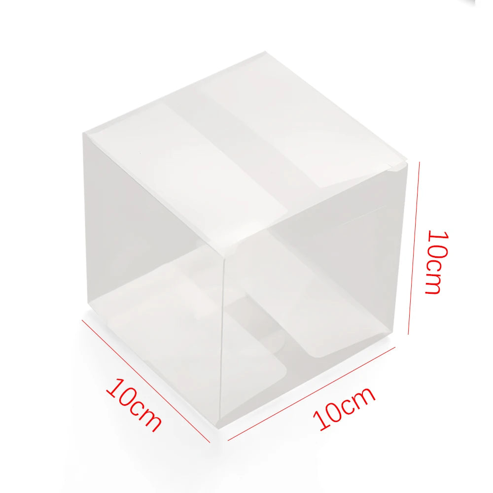 Boîtes-cadeaux transparentes pour bonbons et chocolats pour dragées de mariage, biscuits, friandises et emballages d'événements