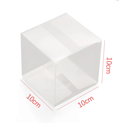 Boîtes-cadeaux transparentes pour bonbons et chocolats pour dragées de mariage, biscuits, friandises et emballages d'événements