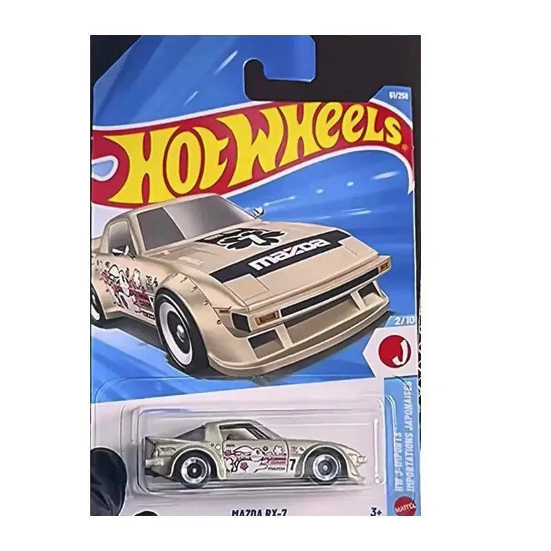 Hot Wheels 2026-M Case – 1:64 Scale Die-Cast Car Collection Featuring Toyota Prius, Mazda RX-7, Datsun, Ferrari, Porsche & Mercedes-Benz